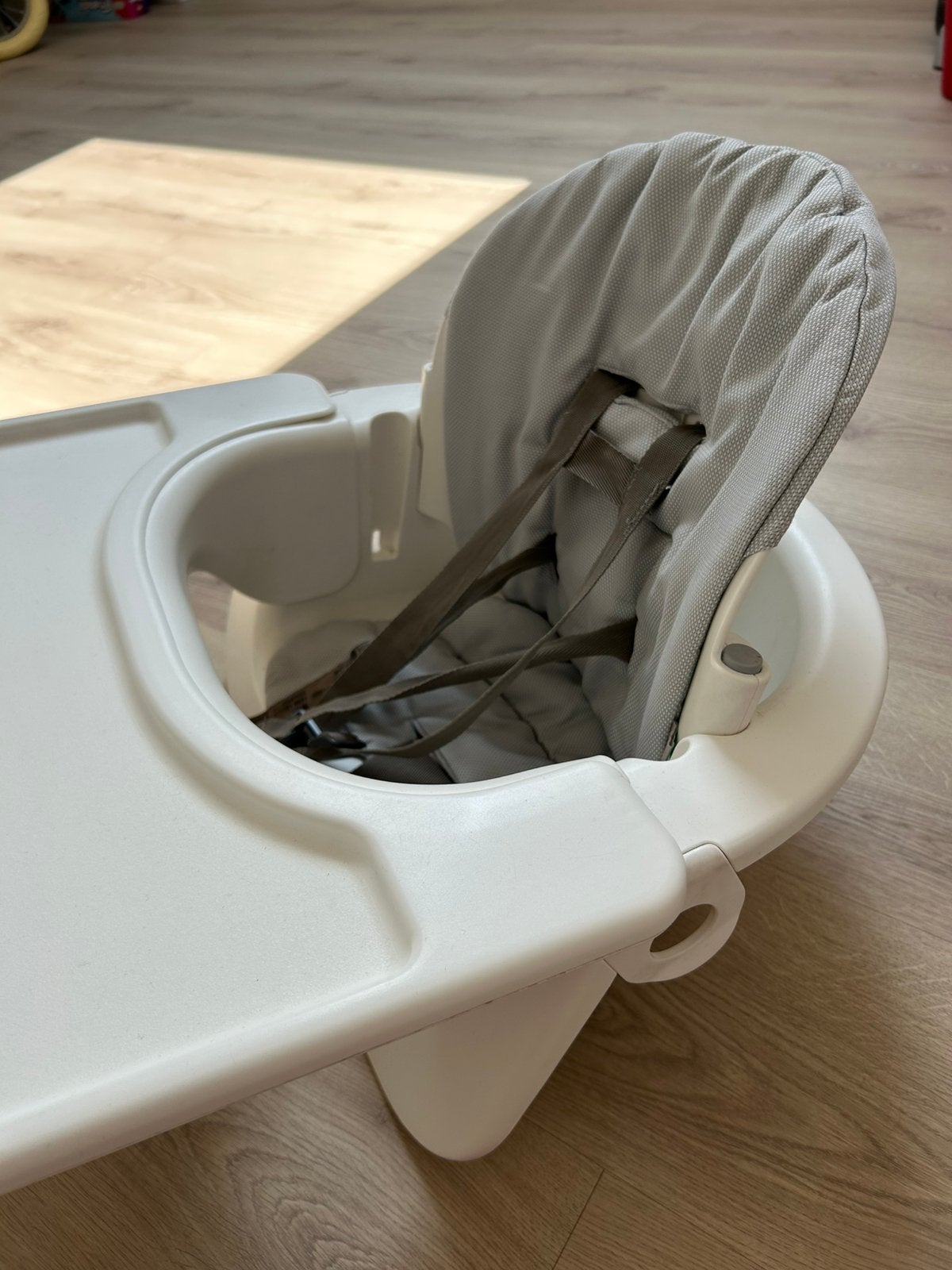 Stokke steps baby set, Ophalen, Zo goed als nieuw, Meegroeistoel, Gordel(s)