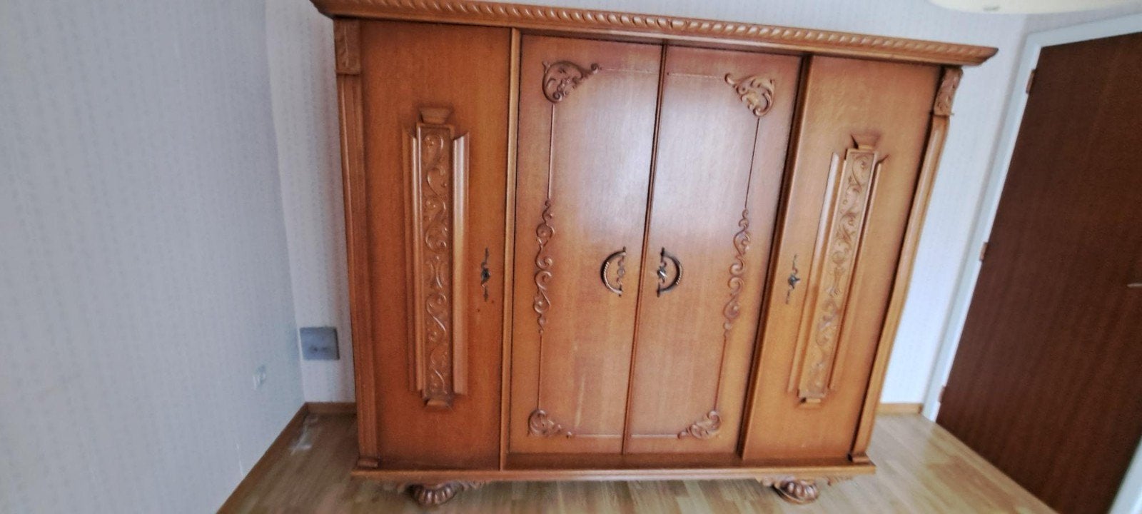 Armoire ancienne (AUBAINE ! ! !), Enlèvement