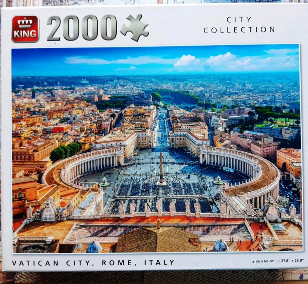 Puzzel Vaticaan 2000 stukjes compleet, Ophalen of Verzenden, Meer dan 1500 stukjes, Zo goed als nieuw, Legpuzzel