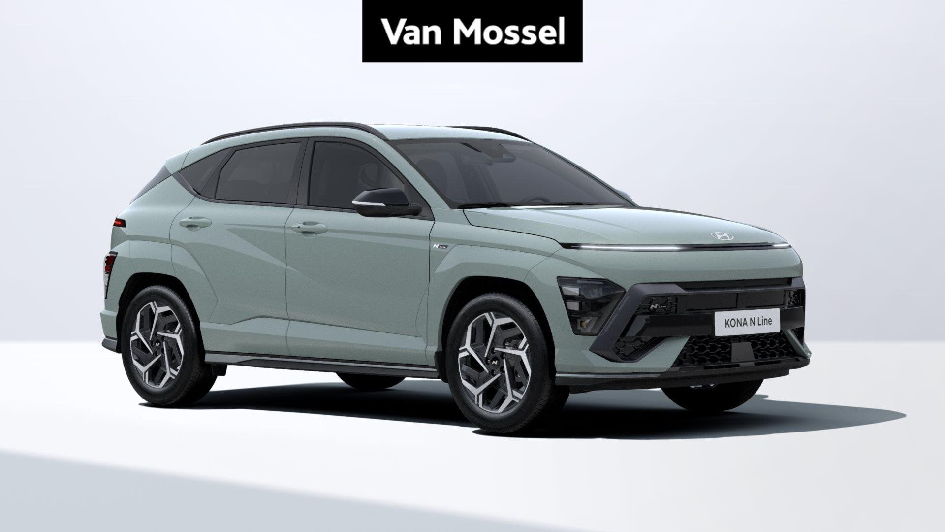 Hyundai Kona 1.6 T-GDI Feel N Line HEV 7-DCT ACHTERUITRIJ CA, Auto's, Stof, Lane Keeping Assist, 4 cilinders, 1600 cc