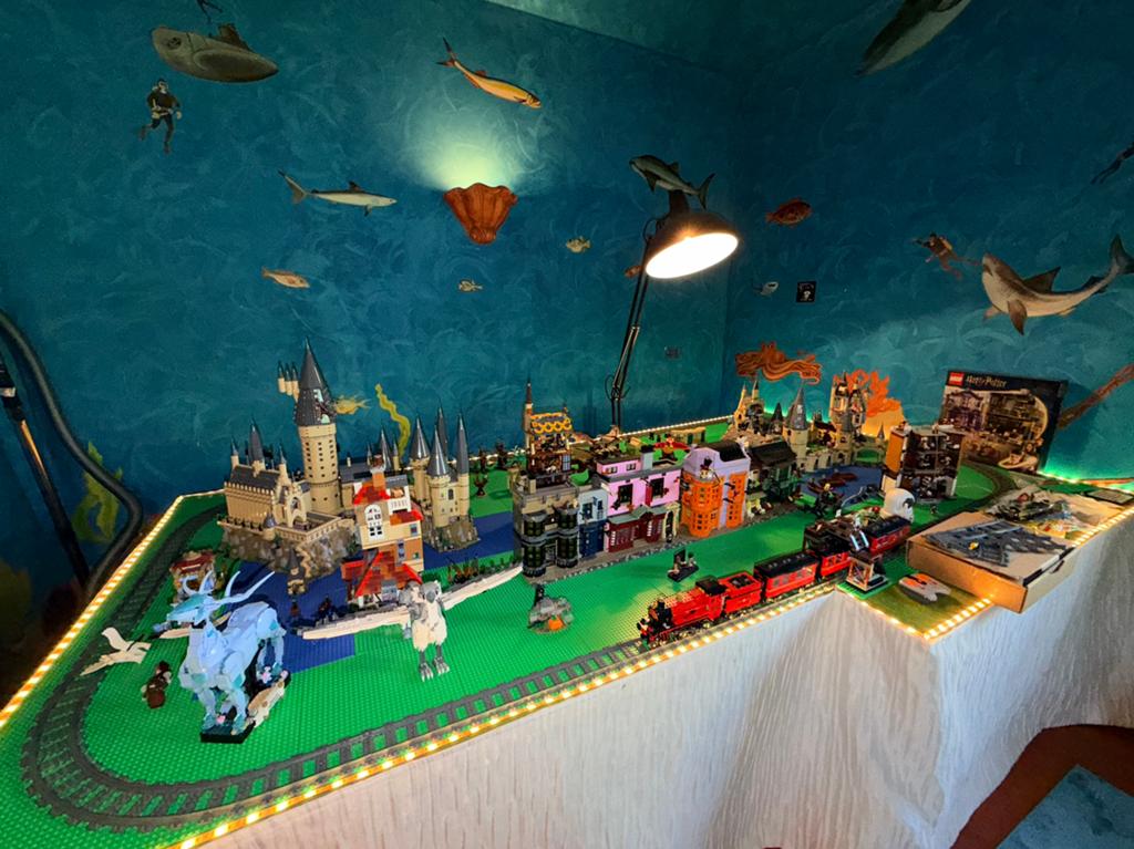 Grote LEGO Harry Potter verzameling - Hogwarts, Diagon Alley, Pièces supplémentaires incluses, Lego, Ensemble complet, Harry Potter