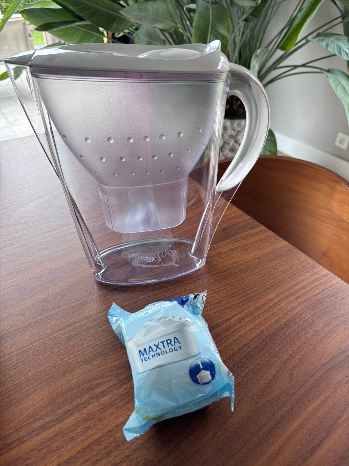 Brita waterkan met gratis filter, Overige typen, Ophalen, Zo goed als nieuw, Kunststof