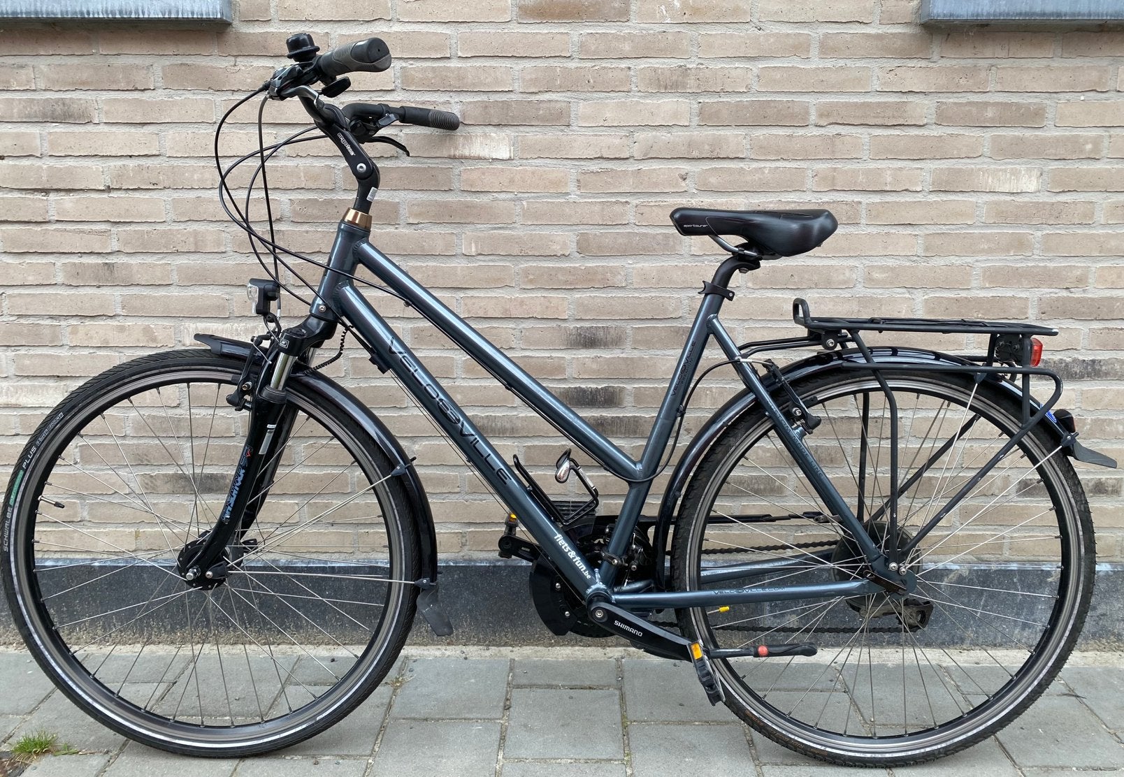 Vélo de ville pour homme et vélo pour femme, Autres marques, Frein sur jante, 53 à 56 cm, Comme neuf