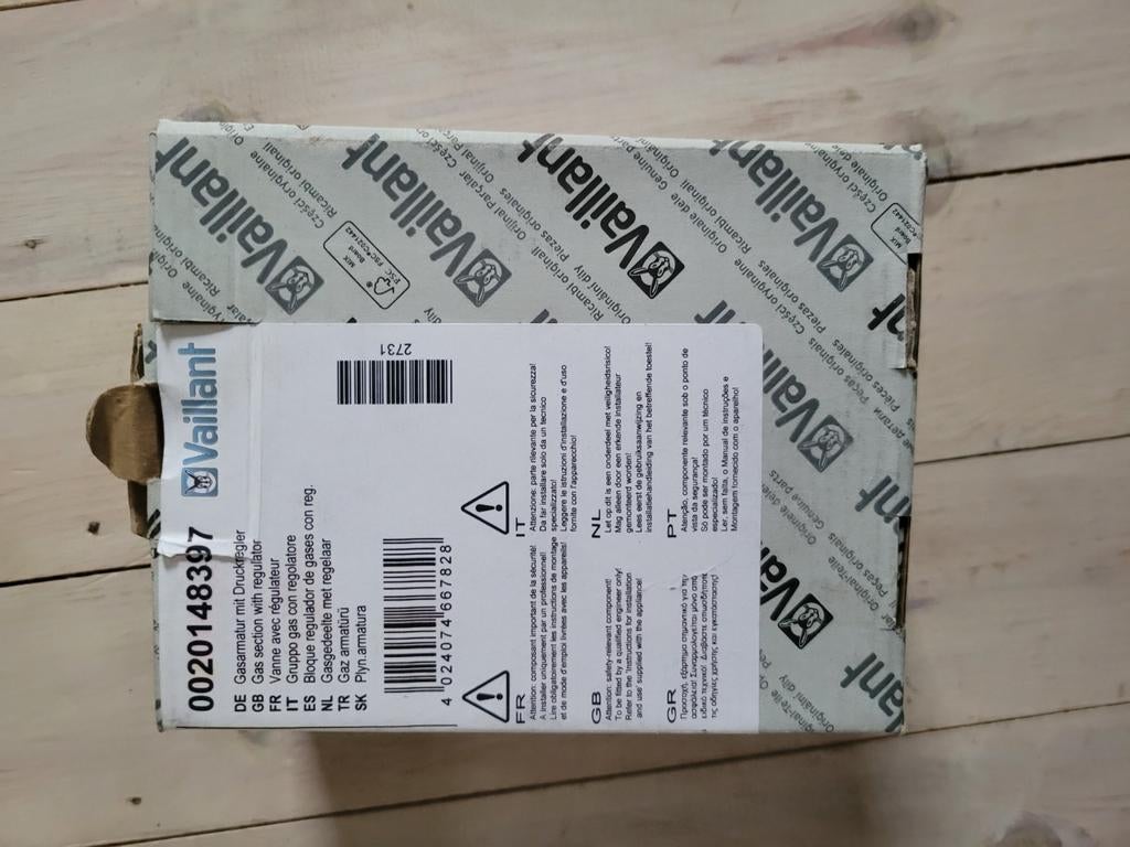 Gasgedeelte met regelaar Vaillant, Ophalen of Verzenden