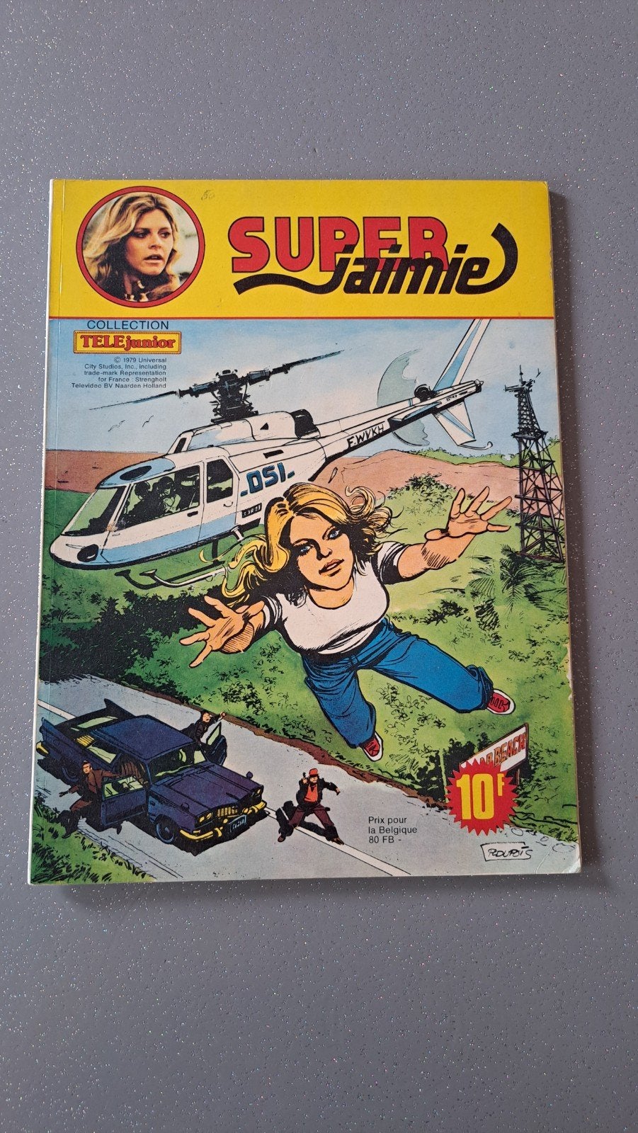 Vintage stripboek Super Jaimie - Junior TV Collection (1979), Boeken, Strips | Comics, Ophalen, Gelezen, Europa