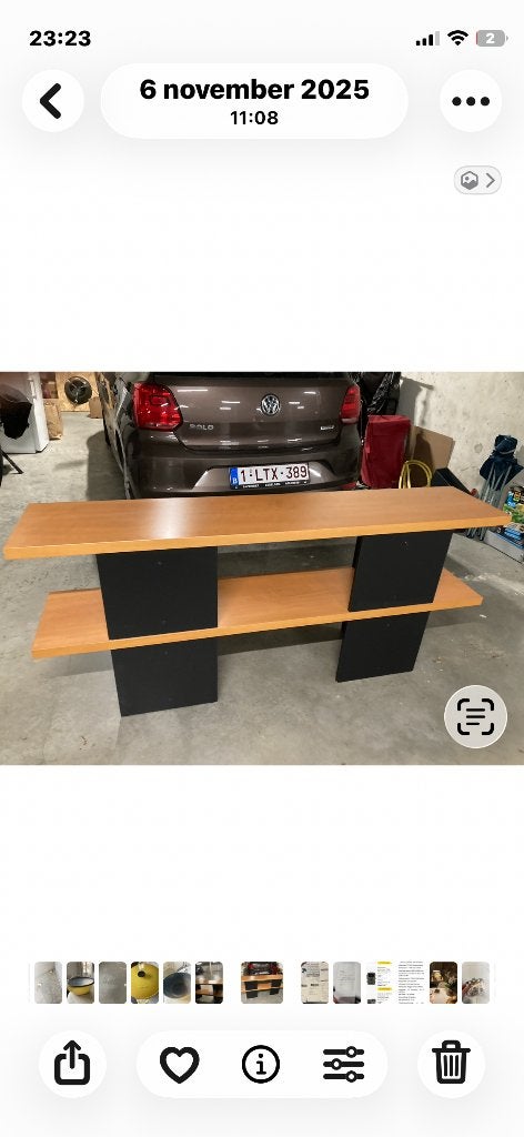 Side table, Ophalen, Zo goed als nieuw, Metaal