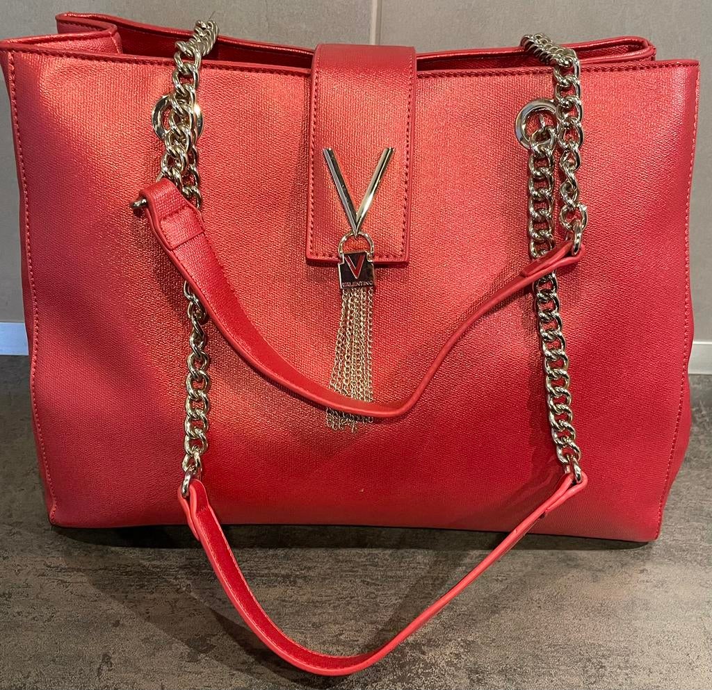 Nieuwe originele Tommy hilfiger tas rood €40, Ophalen of Verzenden, Nieuw, Rood, Handtas