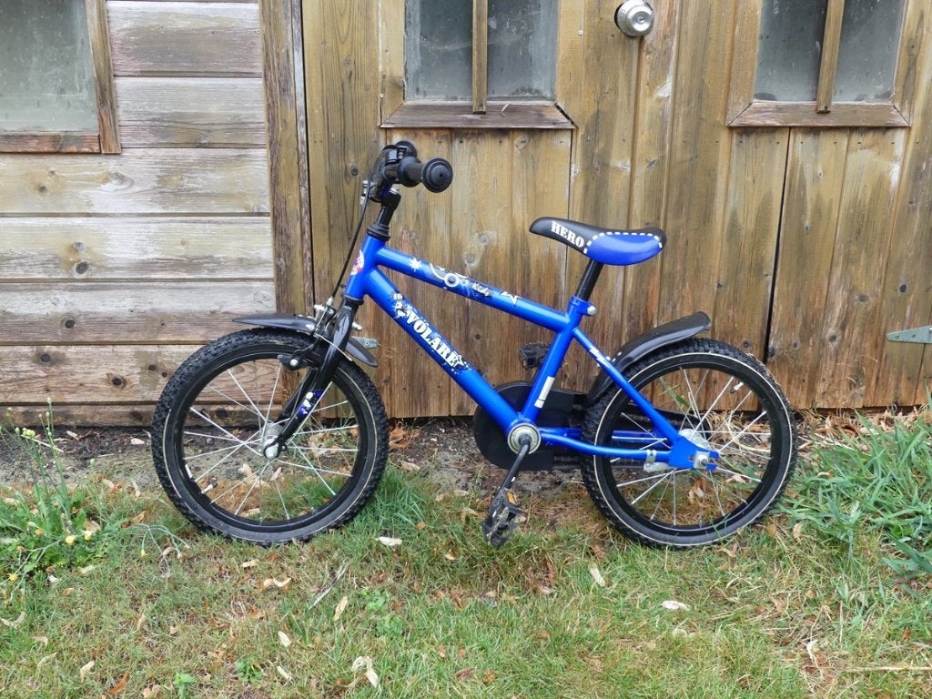 kinderfiets 14", Gebruikt, Velgrem, Minder dan 16 inch, Ophalen