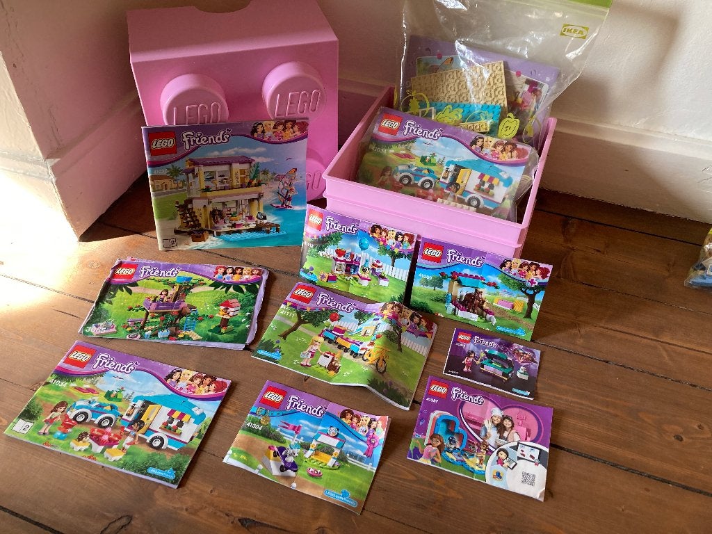 LEGO Friends Lot: 9 complete sets + Doos, Kinderen en Baby's, Gebruikt, Lego, Inclusief instructies, Friends