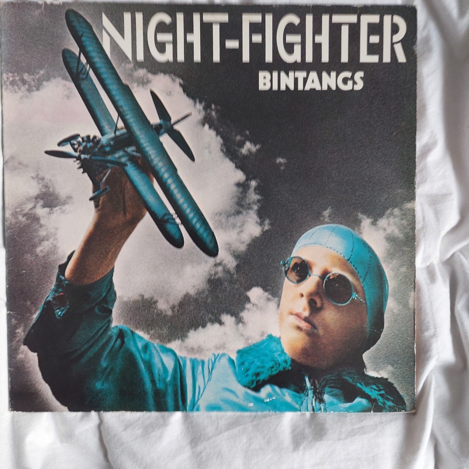 LP The Bintangs Nightfighter Ariola 1979, CD & DVD, Enlèvement, Utilisé, Rock classique