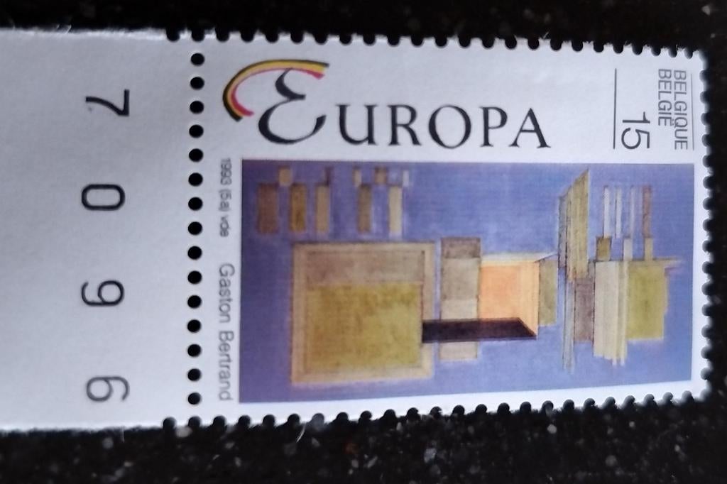 Timbre de Belgique non estampillé, Enlèvement