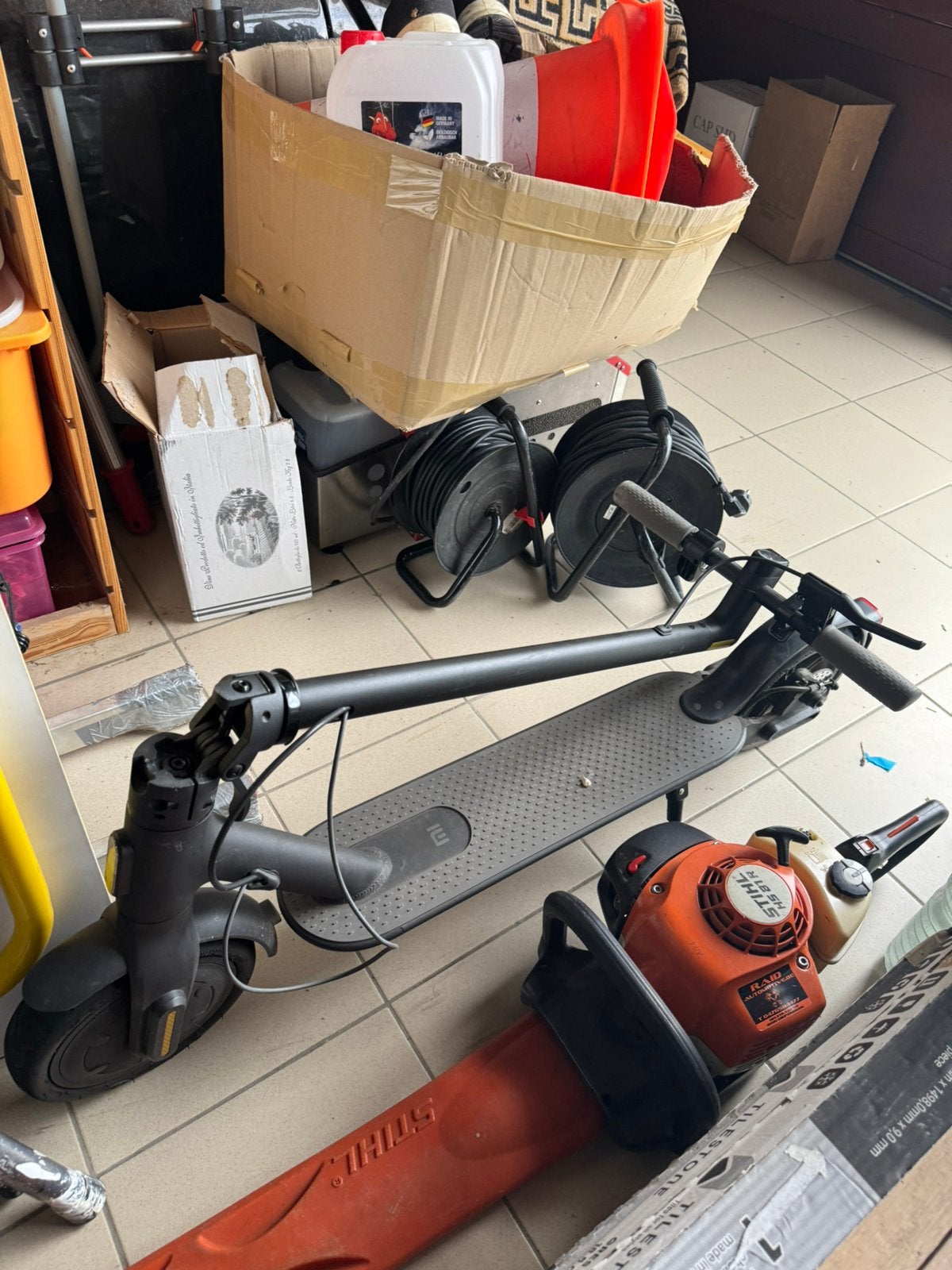 Xiaomi step, Enlèvement, Utilisé