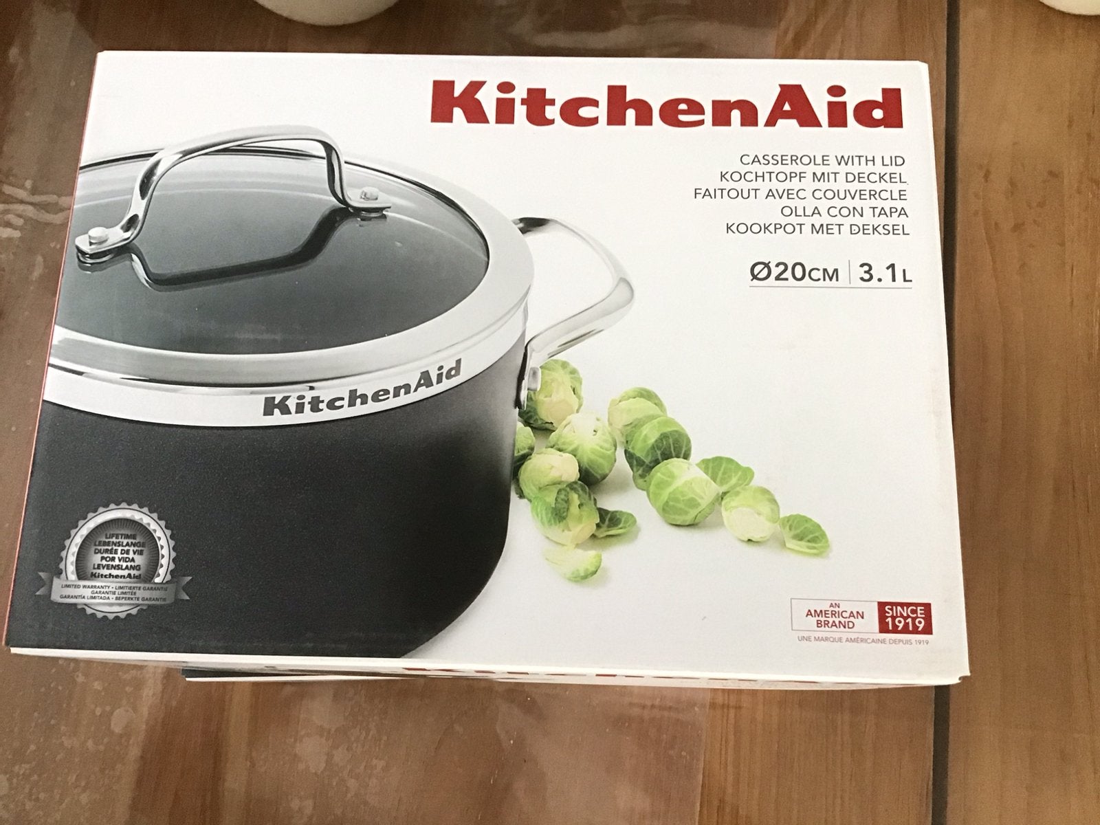 Kitchenaid kooppot met deksel nieuw 3,1liter, Ophalen, Nieuw