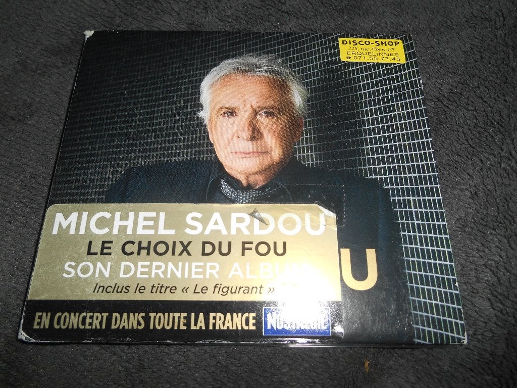 CD Michel Sardou " le choix du fou", Enlèvement ou Envoi