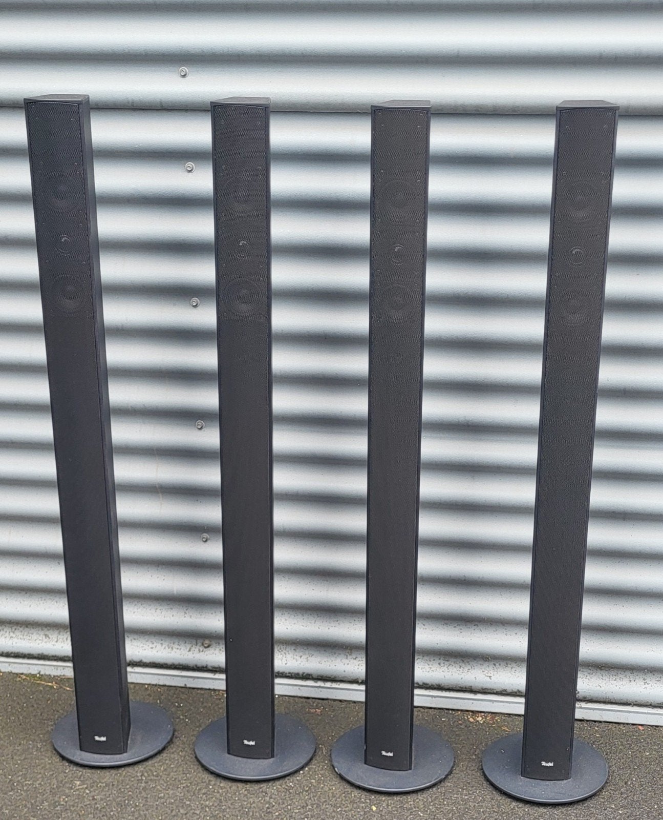 4 haut-parleurs Teufel CL 302 FR en bon état., Enlèvement