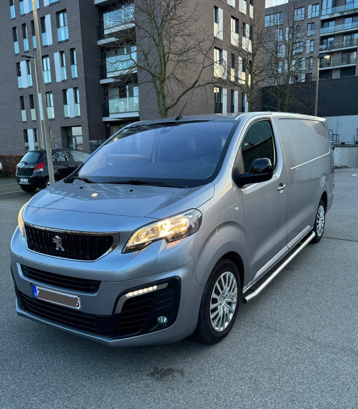 Peugeot Expert L3H1 2022 (22.000 km), Autos, Argent ou Gris, Achat, Boîte manuelle, Diesel