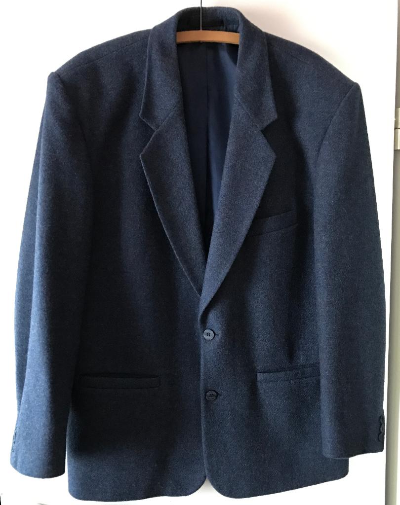 Jeansblauwe blazer (mt 53/54), Maat 52/54 (L), Blauw, Brandon Casuals, Ophalen of Verzenden