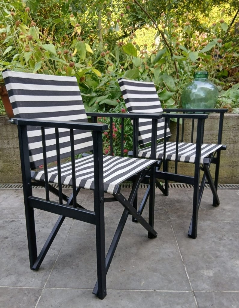 vintage regisseursstoelen IKEA, Antiek en Kunst, Ophalen