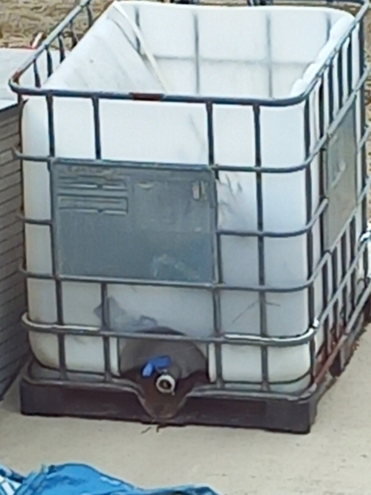 Ibc ton 1000l, Doe-het-zelf en Bouw, Ophalen of Verzenden
