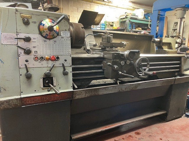tour, Bricolage & Construction, Tours, Enlèvement, Utilisé, Tour à métaux, 1000 mm ou plus