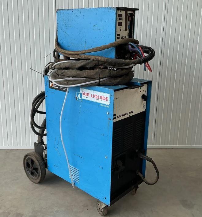 SAF Safyard 500 professioneel lasapparaat – 500A – 400V, Enlèvement, Utilisé, 250 ampères, CO2