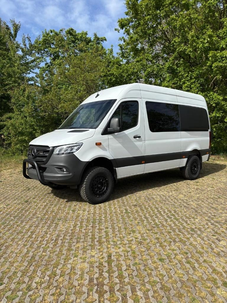 Mercedes sprinter 4x4 cascocamper (74000+btw), Automaat, Buscamper of Camperbus, Navigatie, Mercedes-Benz
