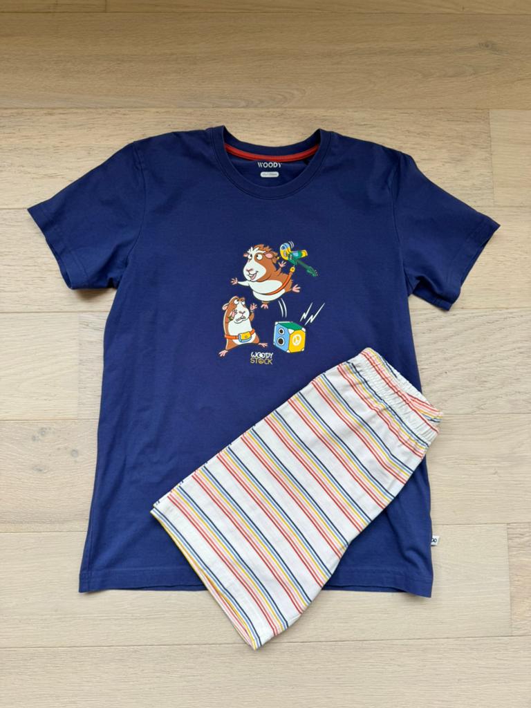 Pyjama Woody - maat 152- 11 jaar - zeer goede staat!, Ophalen of Verzenden, Zo goed als nieuw, Jongen of Meisje, Nacht- of Onderkleding
