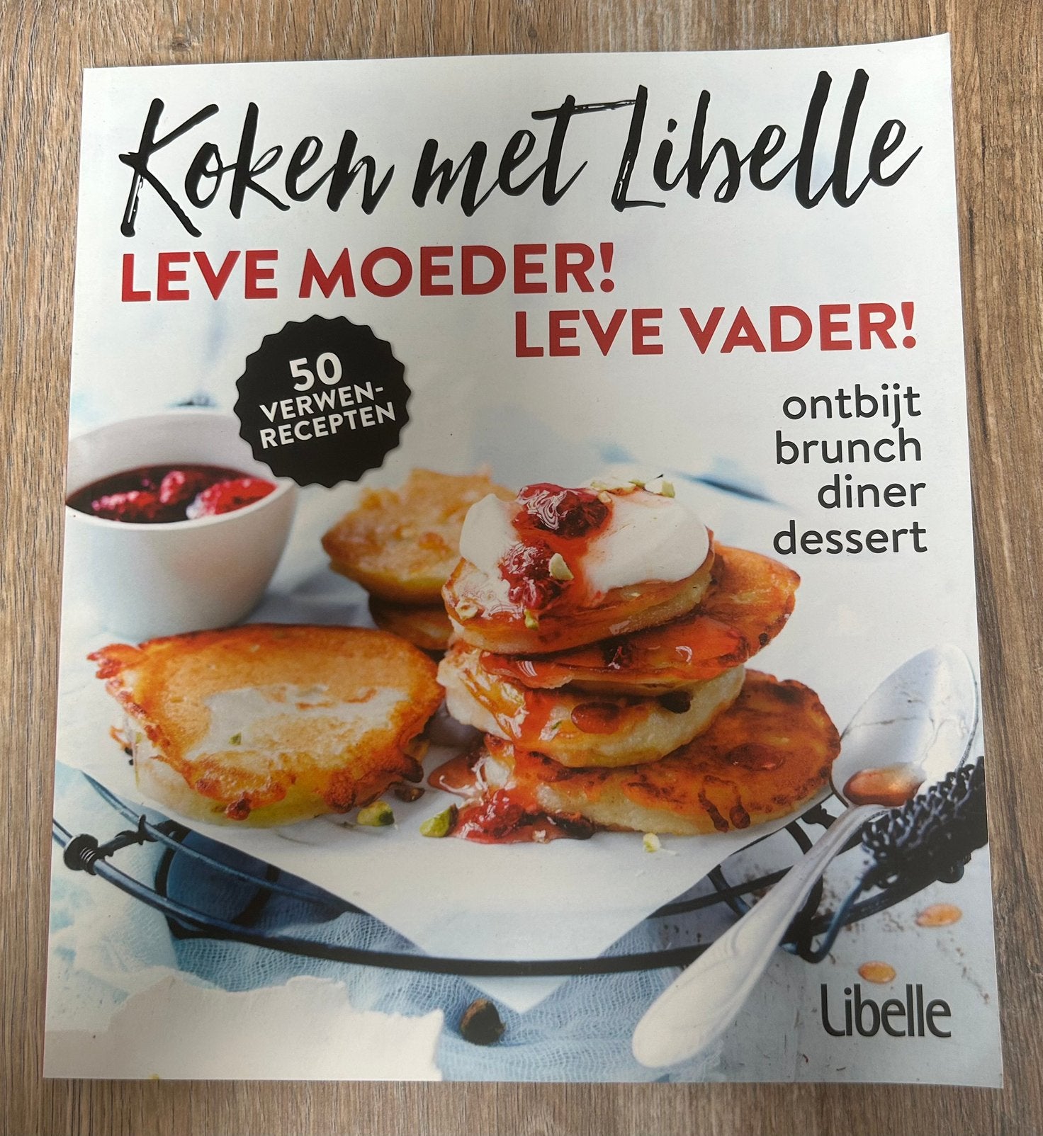 Kookboek 'Leve moeder! Leve vader!', Ophalen of Verzenden