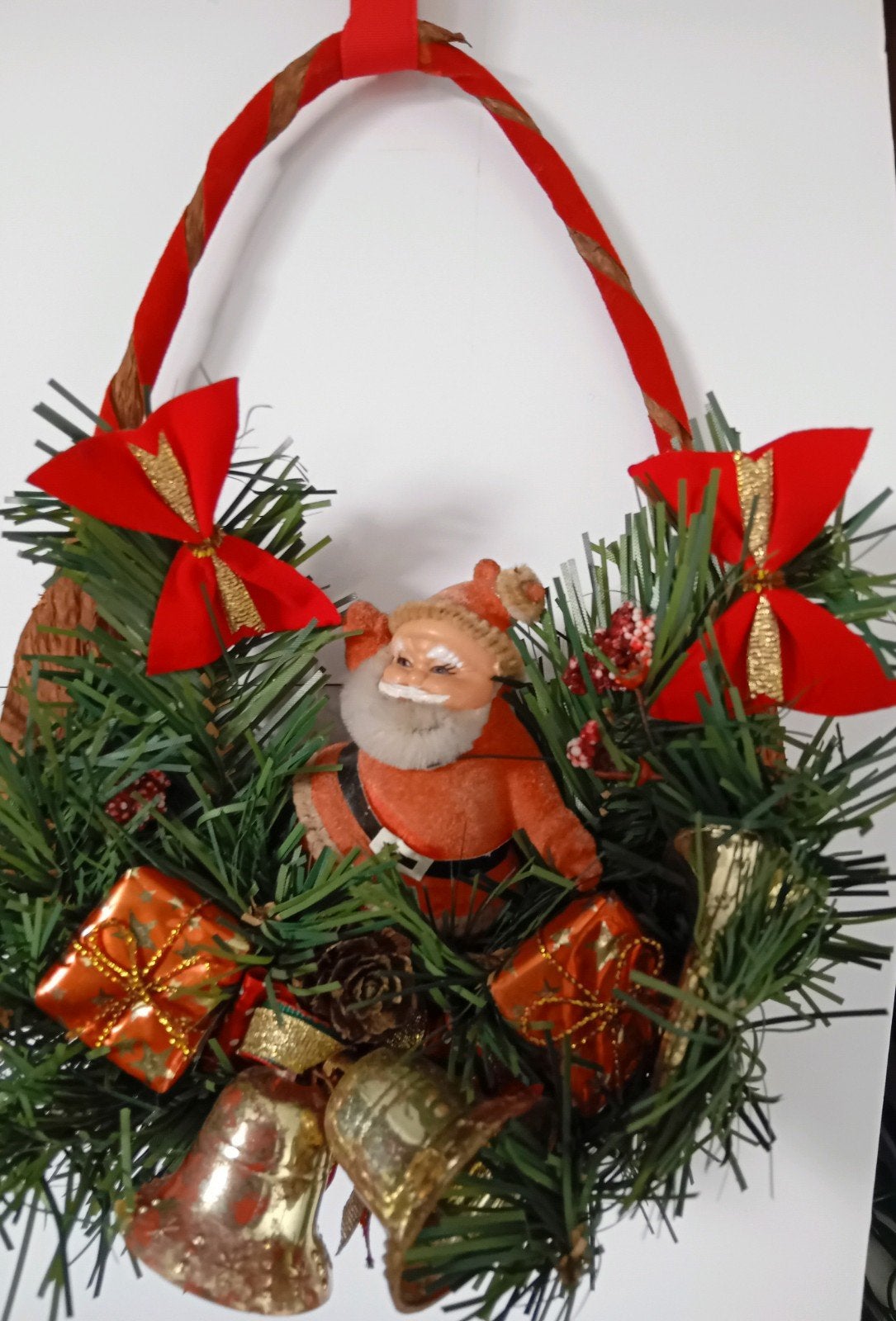 karakteristieke vintage kerstkrans, Ophalen of Verzenden