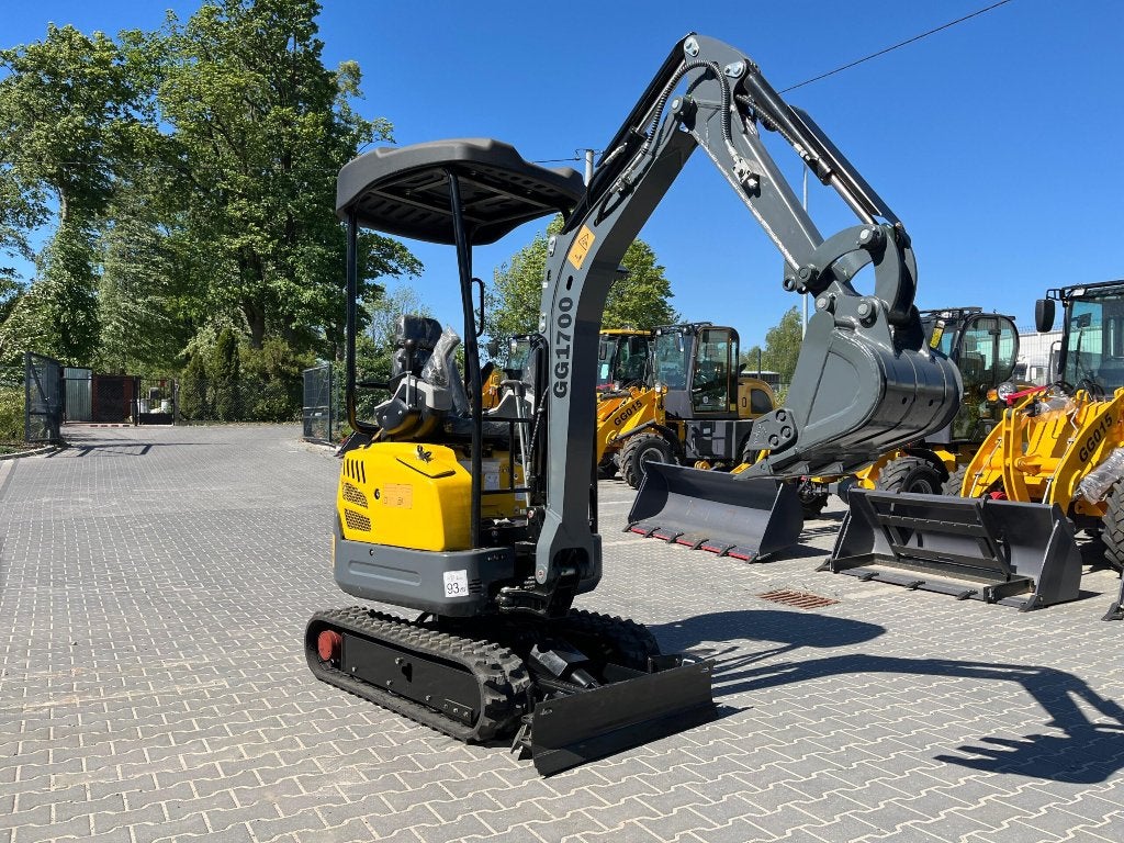 Excavatrices GG1700 Excavatrice Kubota/Yanmar 13.700NET, Enlèvement
