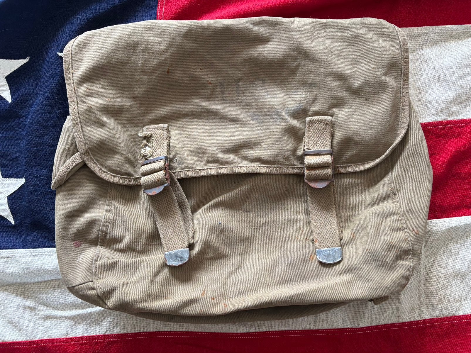US WW2 musette bag ‘42, Ophalen of Verzenden
