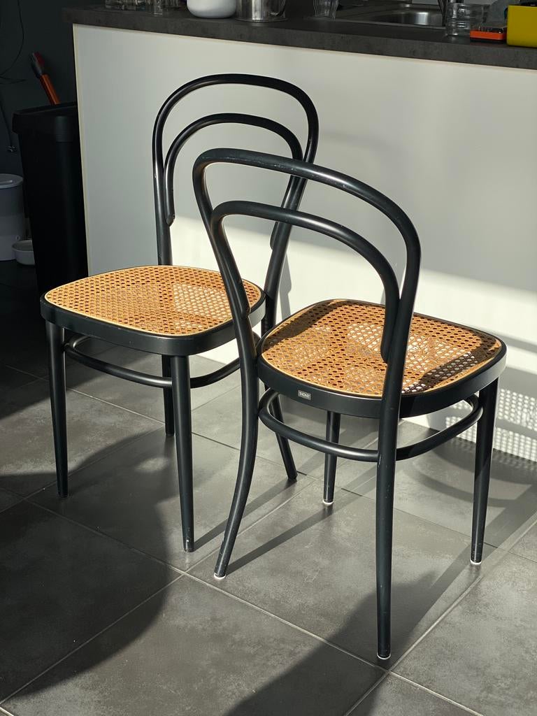 Thonet stoelen, Maison & Meubles, Chaises, Klassiek, Deux, Enlèvement, Utilisé
