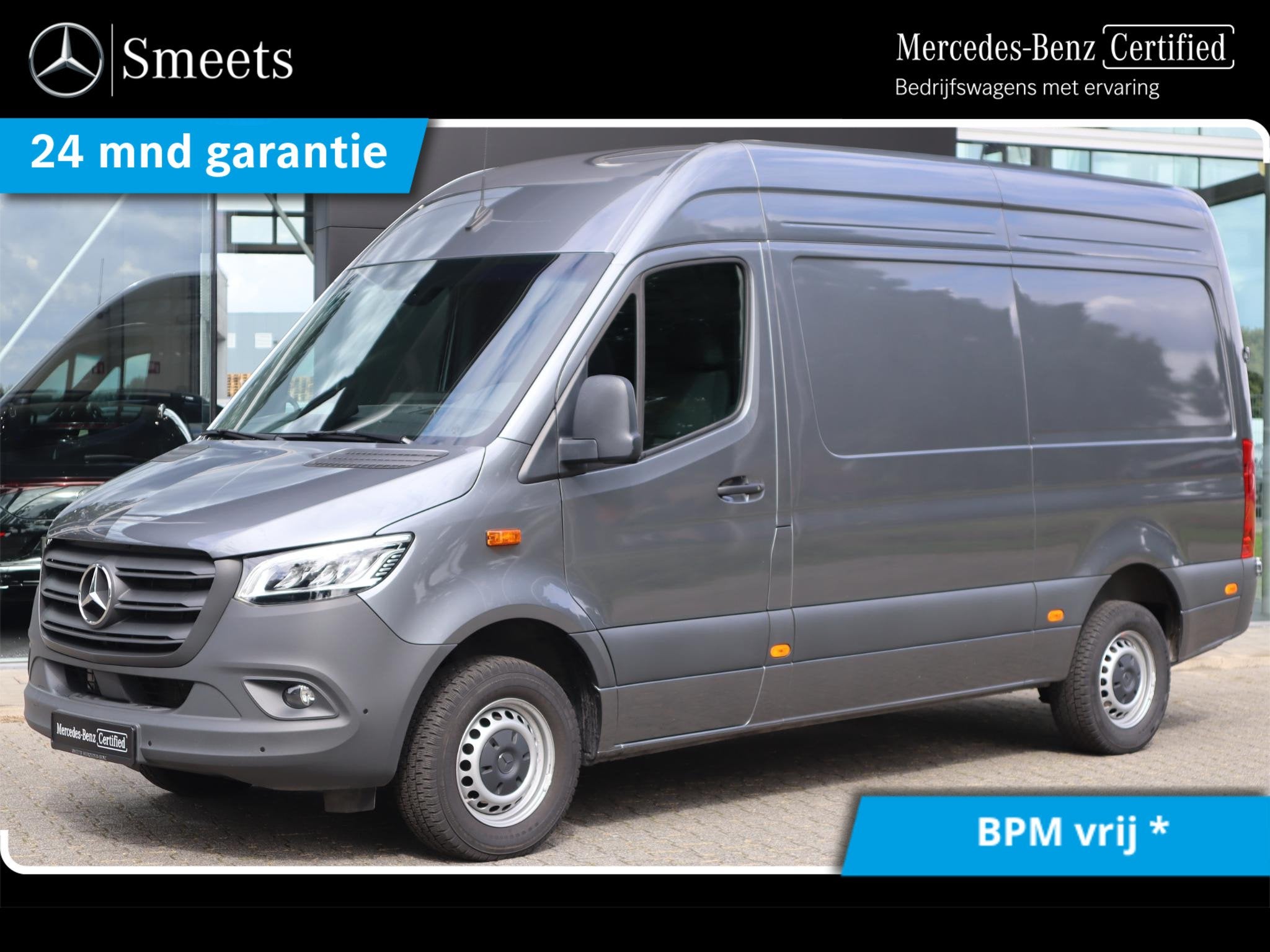 Mercedes-Benz Sprinter 317 CDI L2H2 LED METALLIC, Auto's, Automaat, 4 deurs, 4 cilinders, Mercedes-Benz