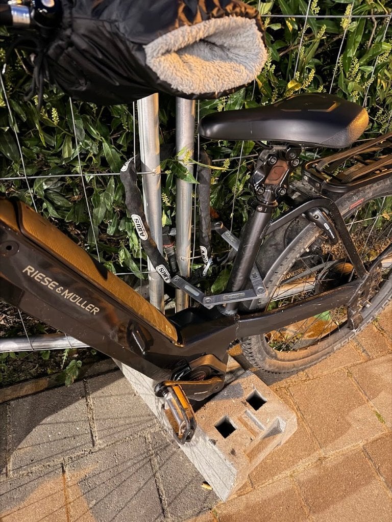 Riese & Müller Nevo3 GT Vario 43  Lunar Grey 500Wh Nyon, Fietsen en Brommers, Gebruikt, Minder dan 47 cm, 50 km per accu of meer