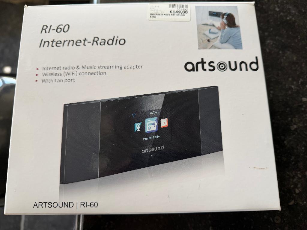 Artsound internet radio, Audio, Tv en Foto, Ophalen of Verzenden, Zo goed als nieuw