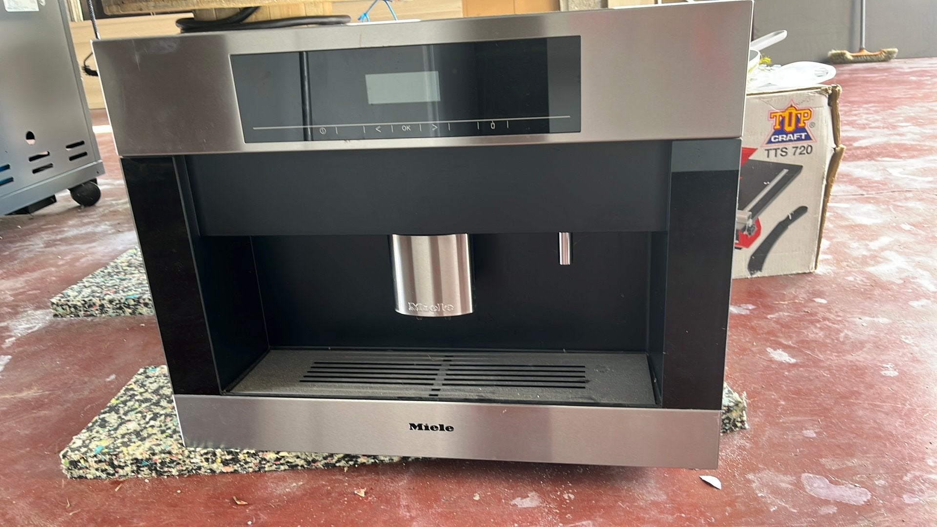 Miele inbouwkoffiemachine, Electroménager, Cafetières, Enlèvement, Comme neuf