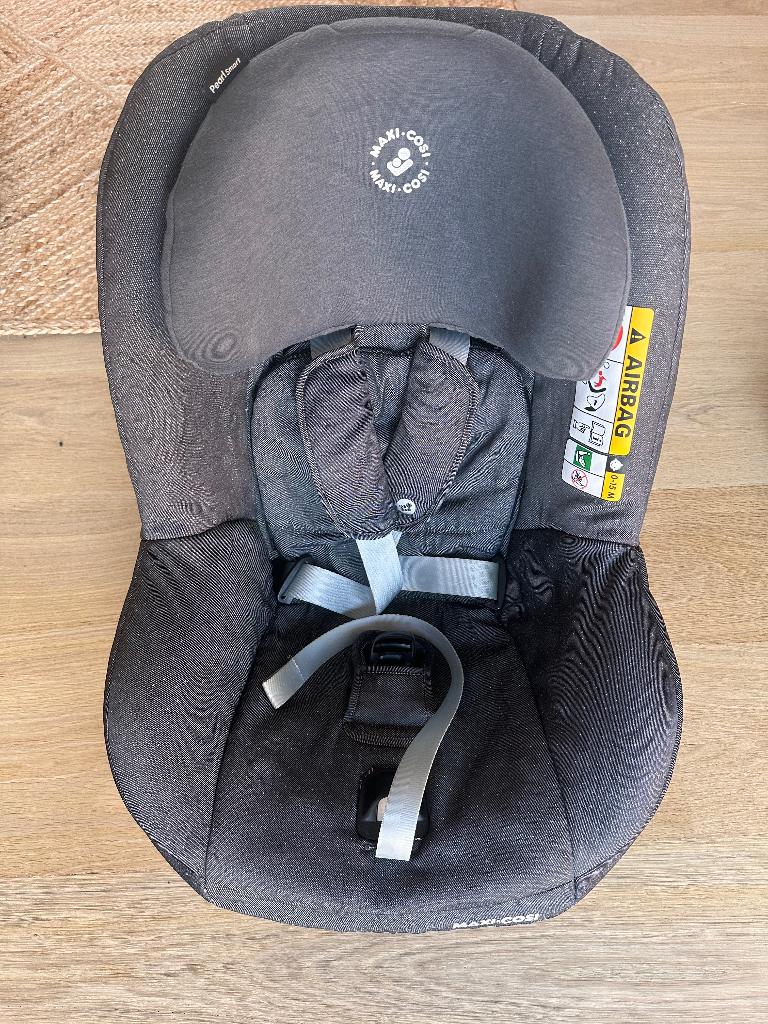 Maxi Cosi kinderstoel Pearl Smart grijs, Ophalen, Gebruikt, 9 t/m 18 kg, Afneembare rugleuning