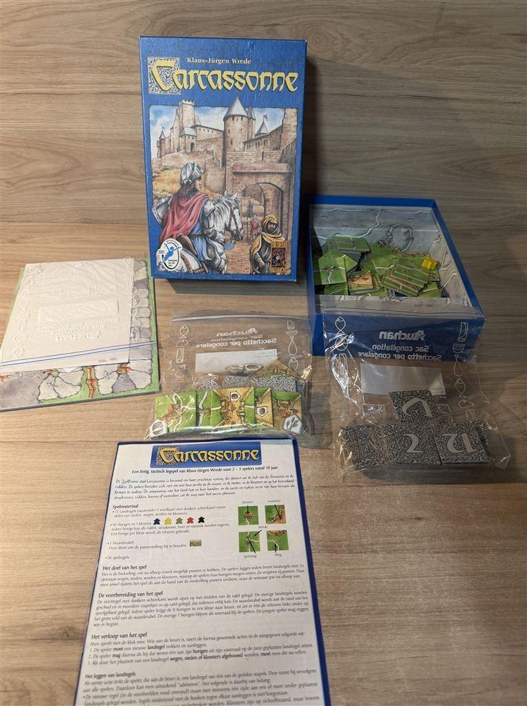 carcassonne - 999 games - s6579, Hobby en Vrije tijd, Gezelschapsspellen | Bordspellen, Verzenden, Zo goed als nieuw