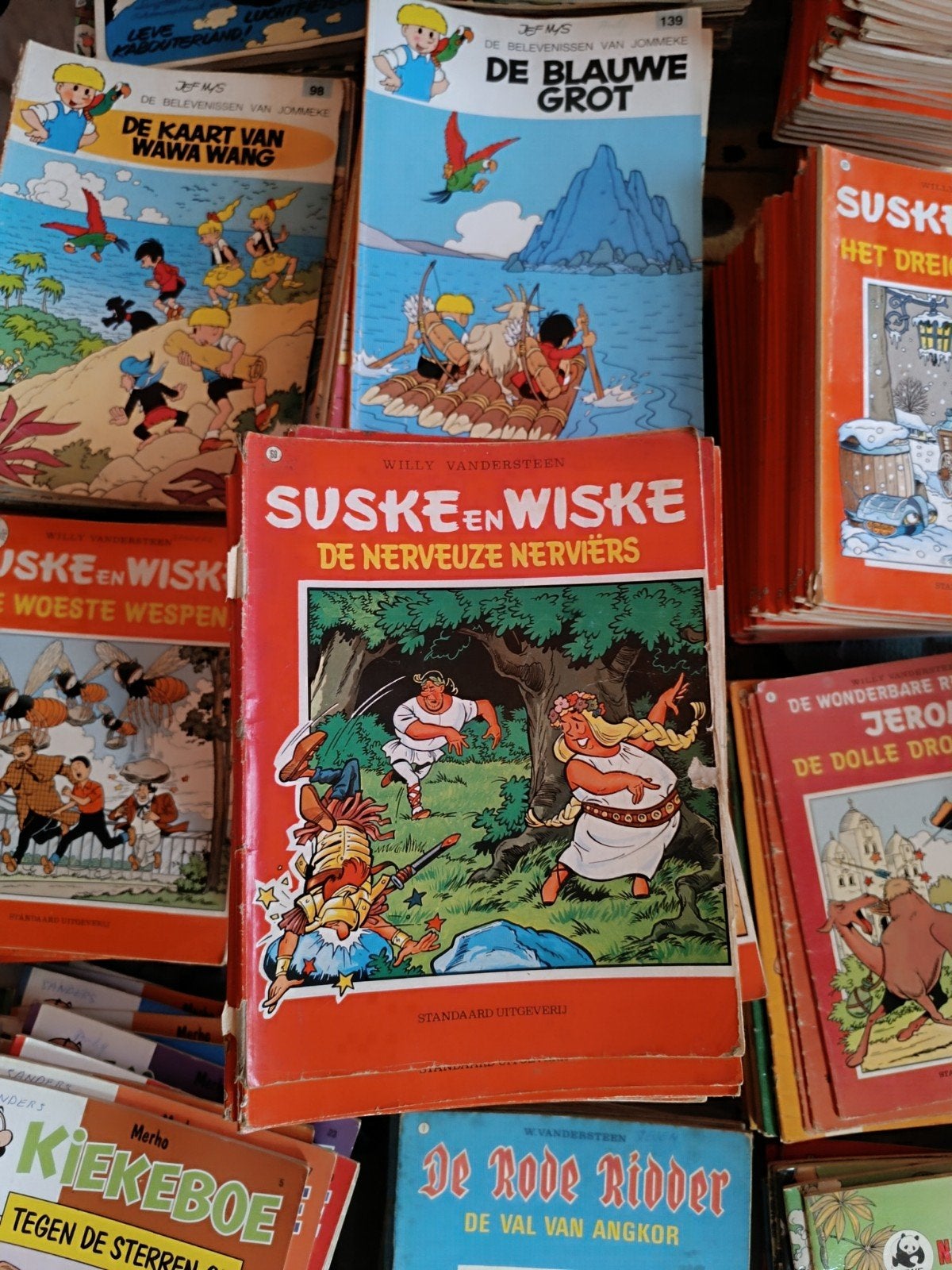 Verschillende strips, Meerdere stripboeken, Ophalen, Gelezen