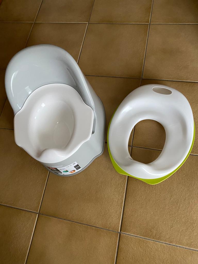 WC potje en wc brilletje, Ophalen of Verzenden, Zo goed als nieuw