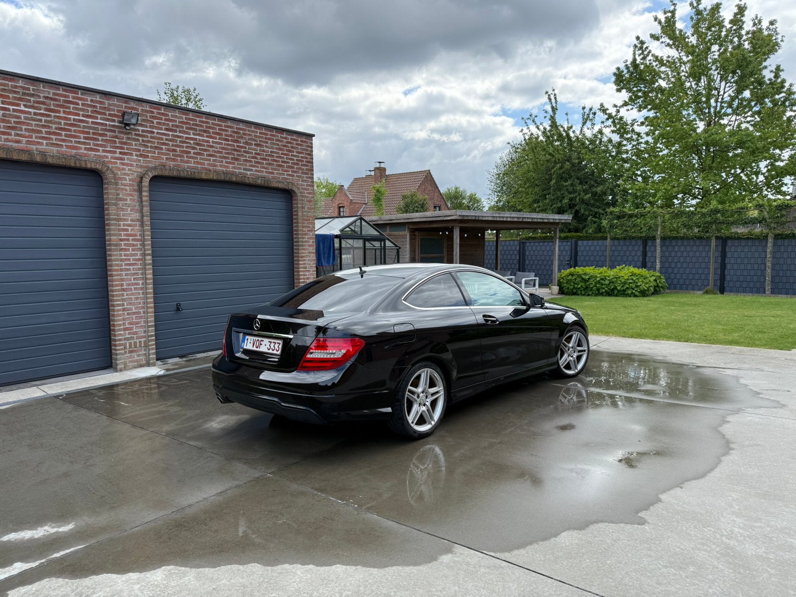 Mercedes c220 coupe, Auto's, Automaat, Euro 5, Achterwielaandrijving, Beige