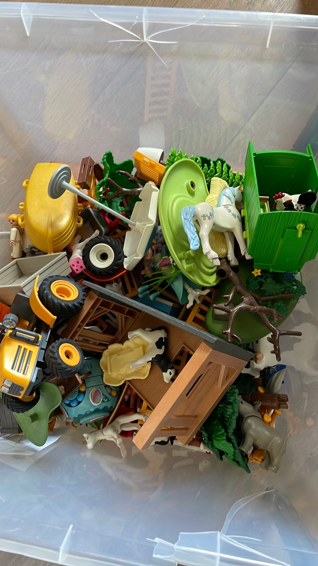 Playmobil, Ophalen, Gebruikt