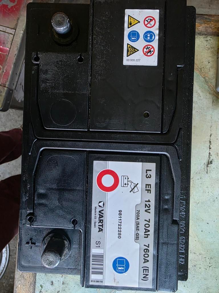 Batterie auto varta 70ah type start and stop, Autos : Pièces & Accessoires