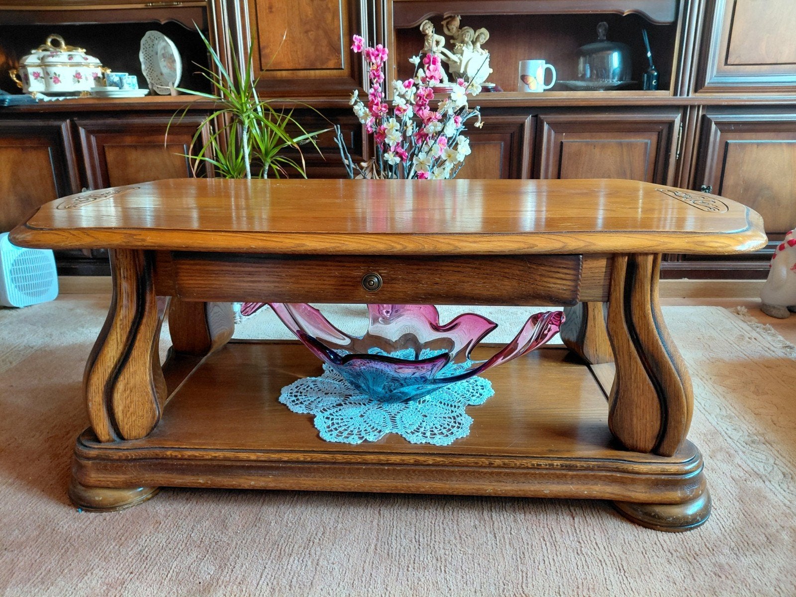 Salontafel met 3 zetel set, Ophalen