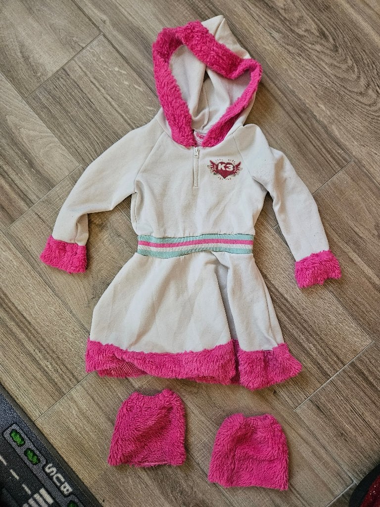 Verkleedkledij; K3 kleedje "dromen", maat 3-5jaar, Ophalen, Gebruikt, Meisje