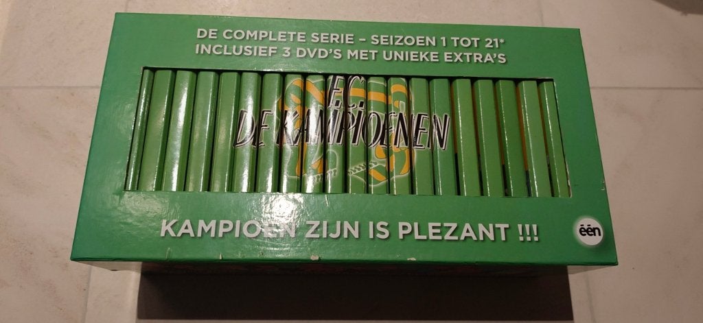Fc de kampioenen dvd box, Cd's en Dvd's, Bonusmateriaal, Gebruikt, Verzenden, Nederlands