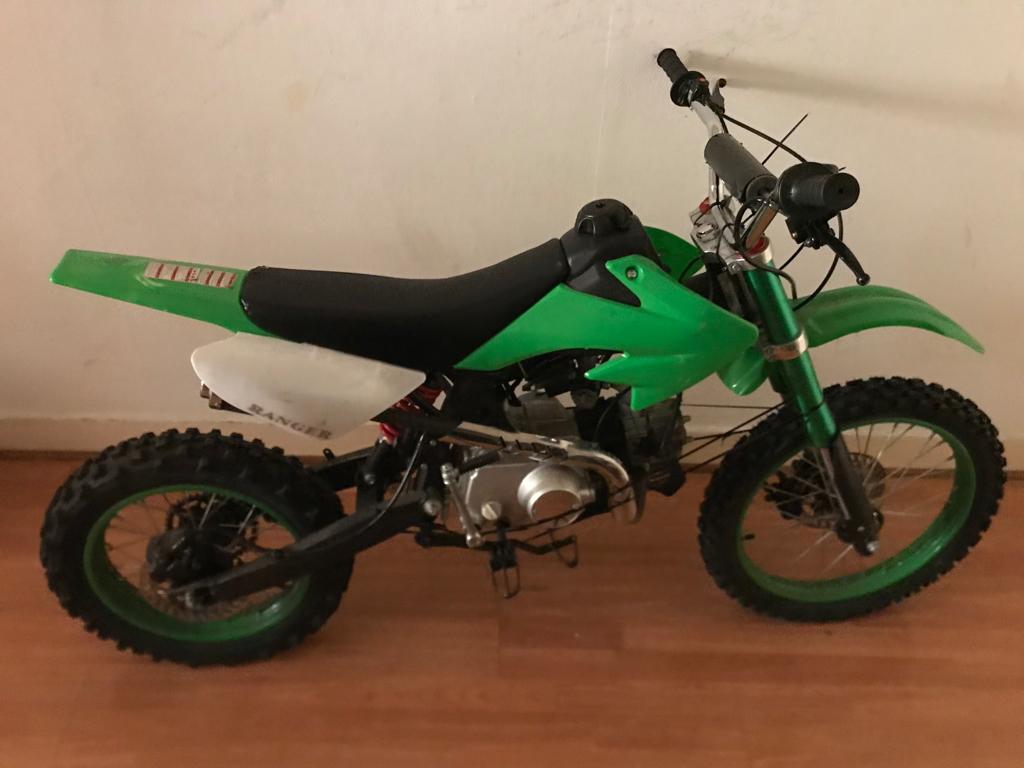 Neuve 250 euro Moto CROSS 125cc RANGER occasion à saisir !, Motoren, Ophalen, 11 kW of minder