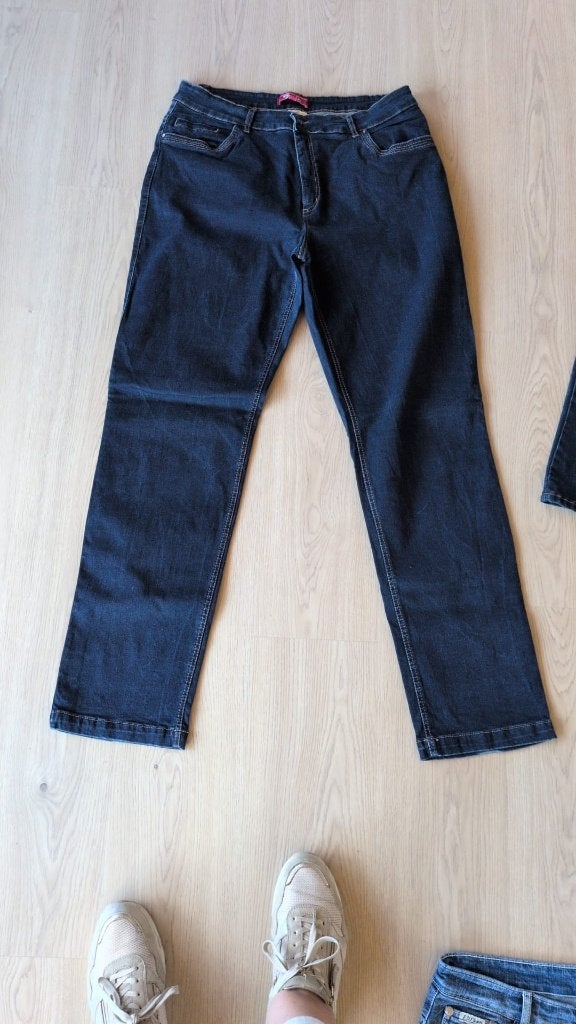 Jeans Plage d'Or - 52 à 10€, Enlèvement ou Envoi, Comme neuf, Bleu, Pantalon ou Jeans