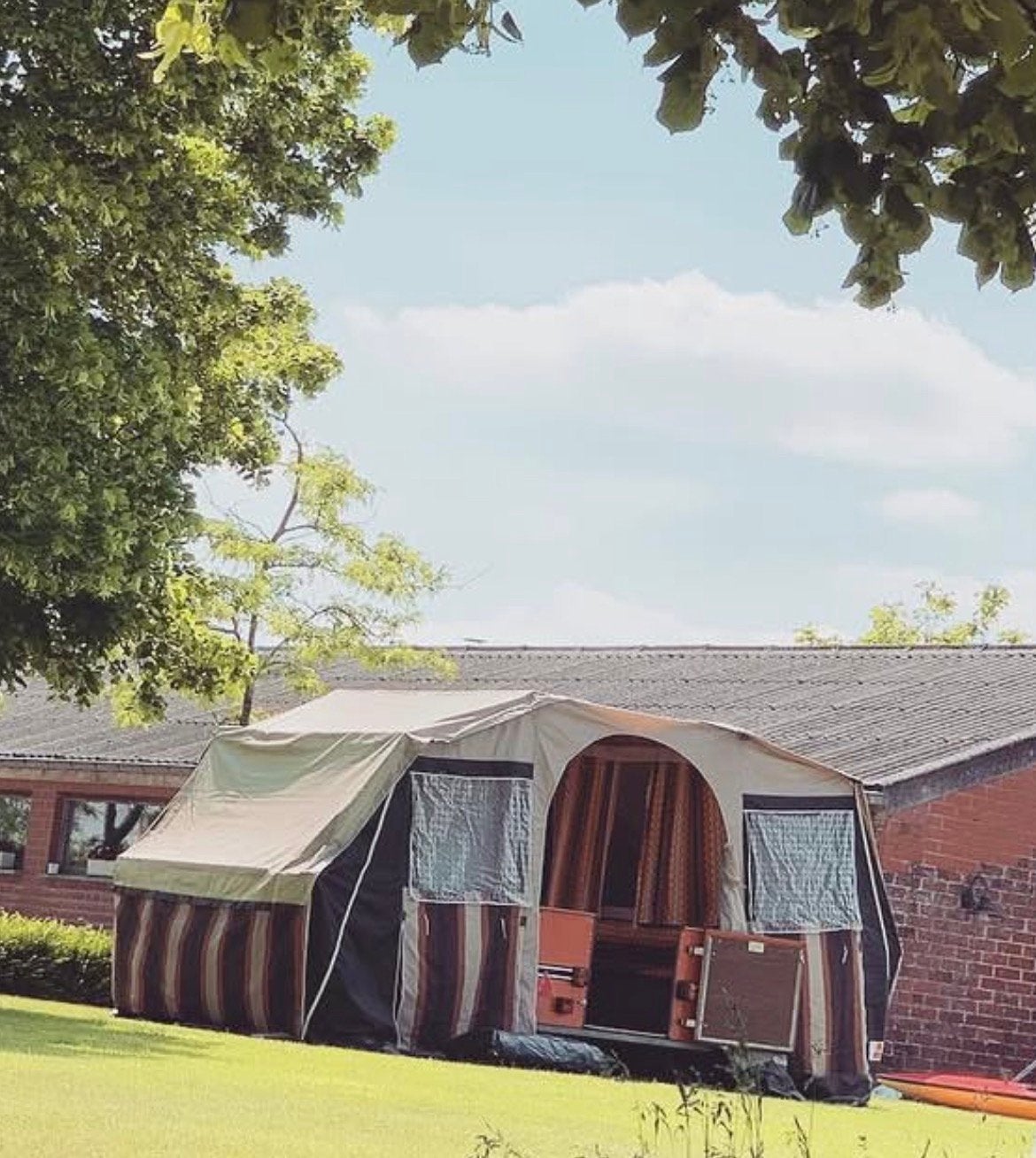Heinemann vouwwagen retro, Caravans en Kamperen, Ophalen, Gebruikt, Tot en met 4