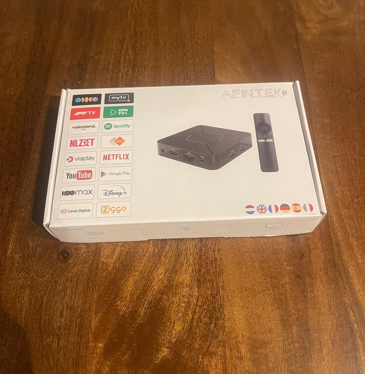 Android TV Box 4K compleet en nieuw in Doos!, Ophalen of Verzenden, Nieuw, HDMI